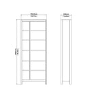 Maria Bookcase in Black