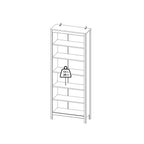 Maria Bookcase in Jackson Hickory Oak