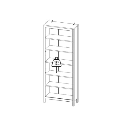 Maria Bookcase in Jackson Hickory Oak