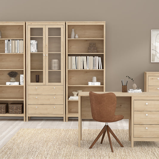 Maria Bookcase in Jackson Hickory Oak
