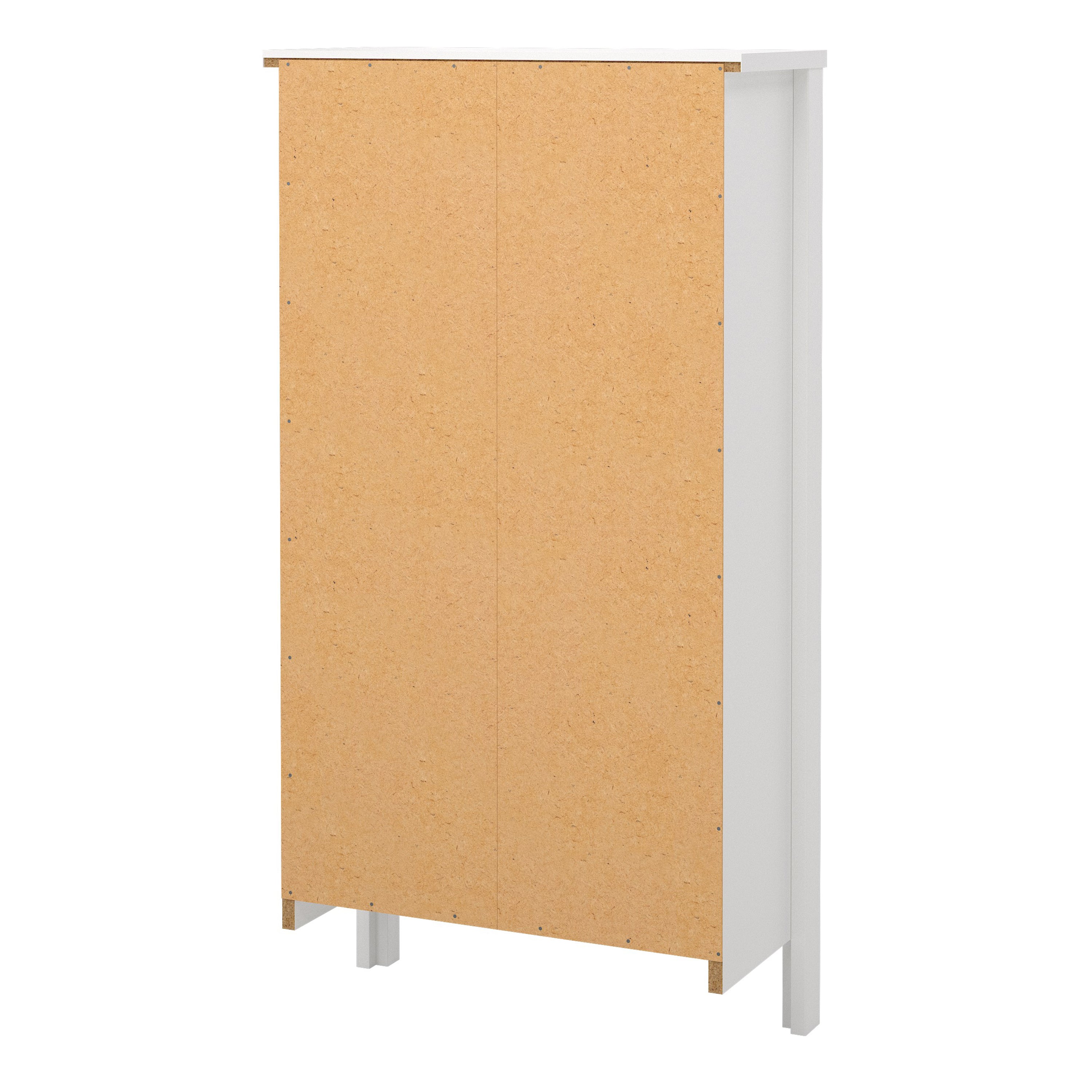 Maria Shoe Cabinet 2 Flip Down Doors White