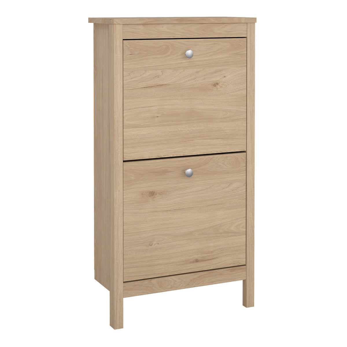 Maria Shoe Cabinet 2 Doors in Jackson Hickory Oak
