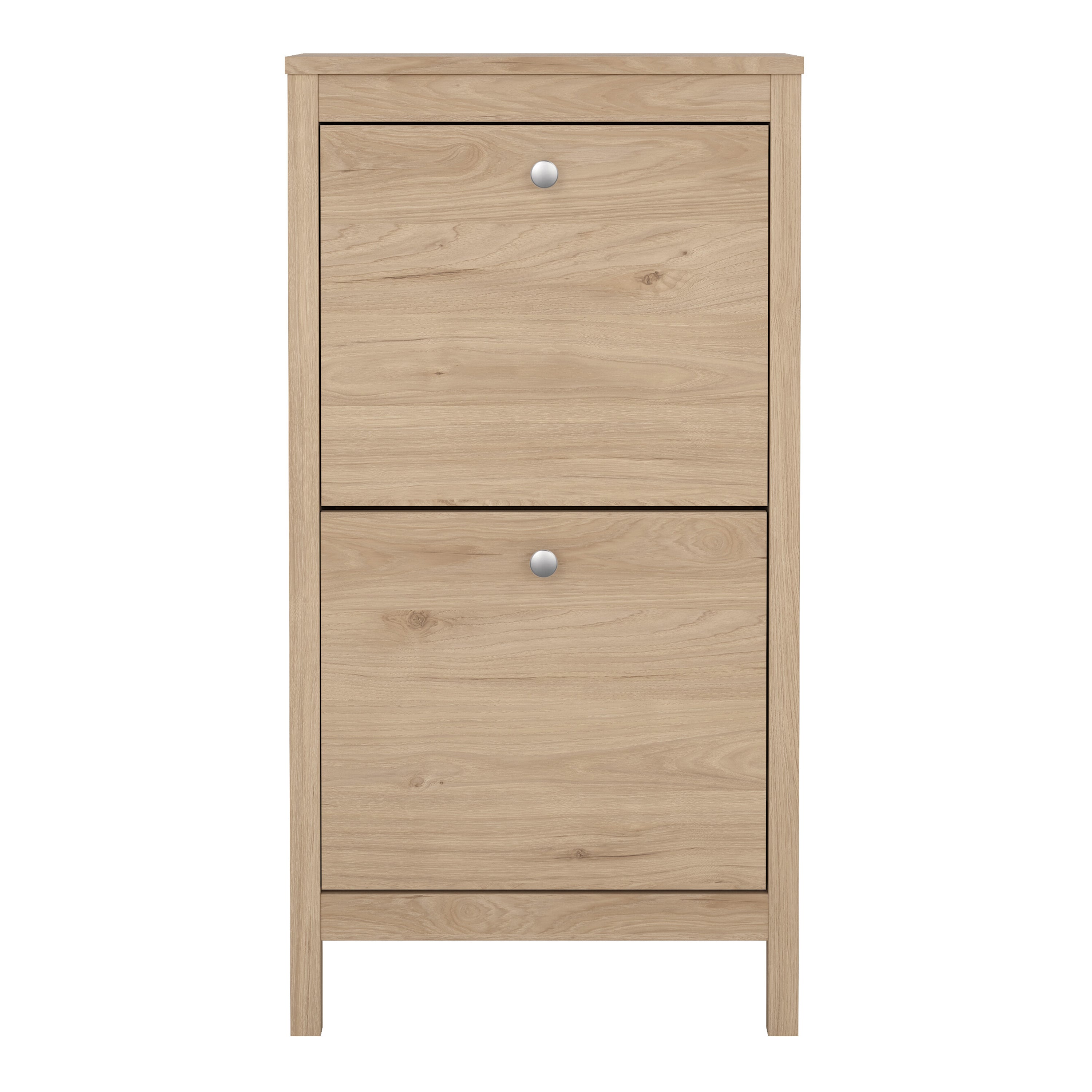 Maria Shoe Cabinet 2 Doors in Jackson Hickory Oak