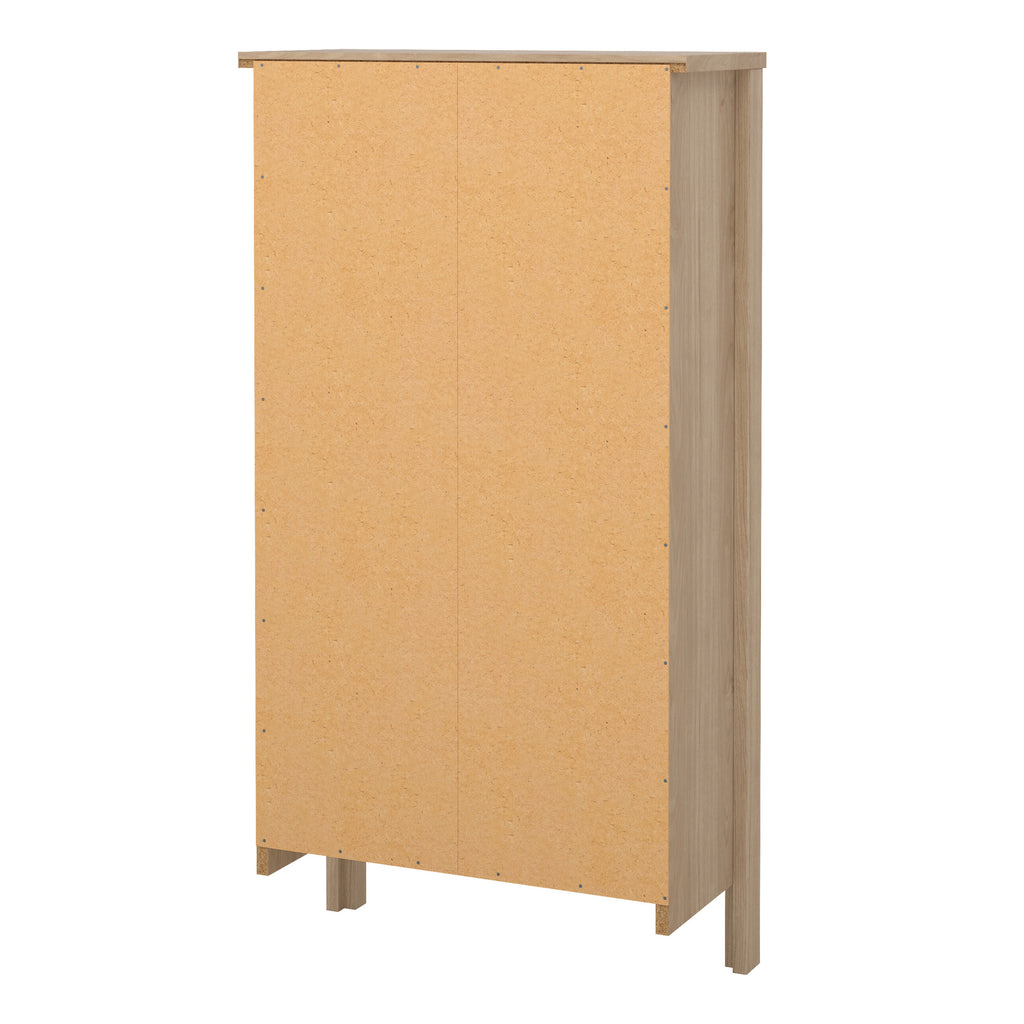 Maria Shoe Cabinet 2 Doors in Jackson Hickory Oak