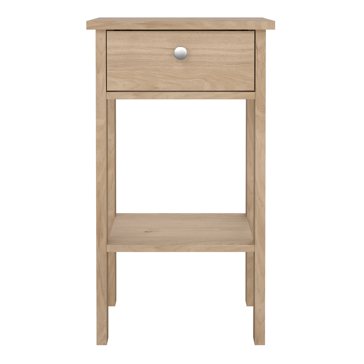 Maria Bedside Table with 1 Drawers in Jackson Hickory Oak