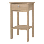 Maria Bedside Table with 1 Drawers in Jackson Hickory Oak