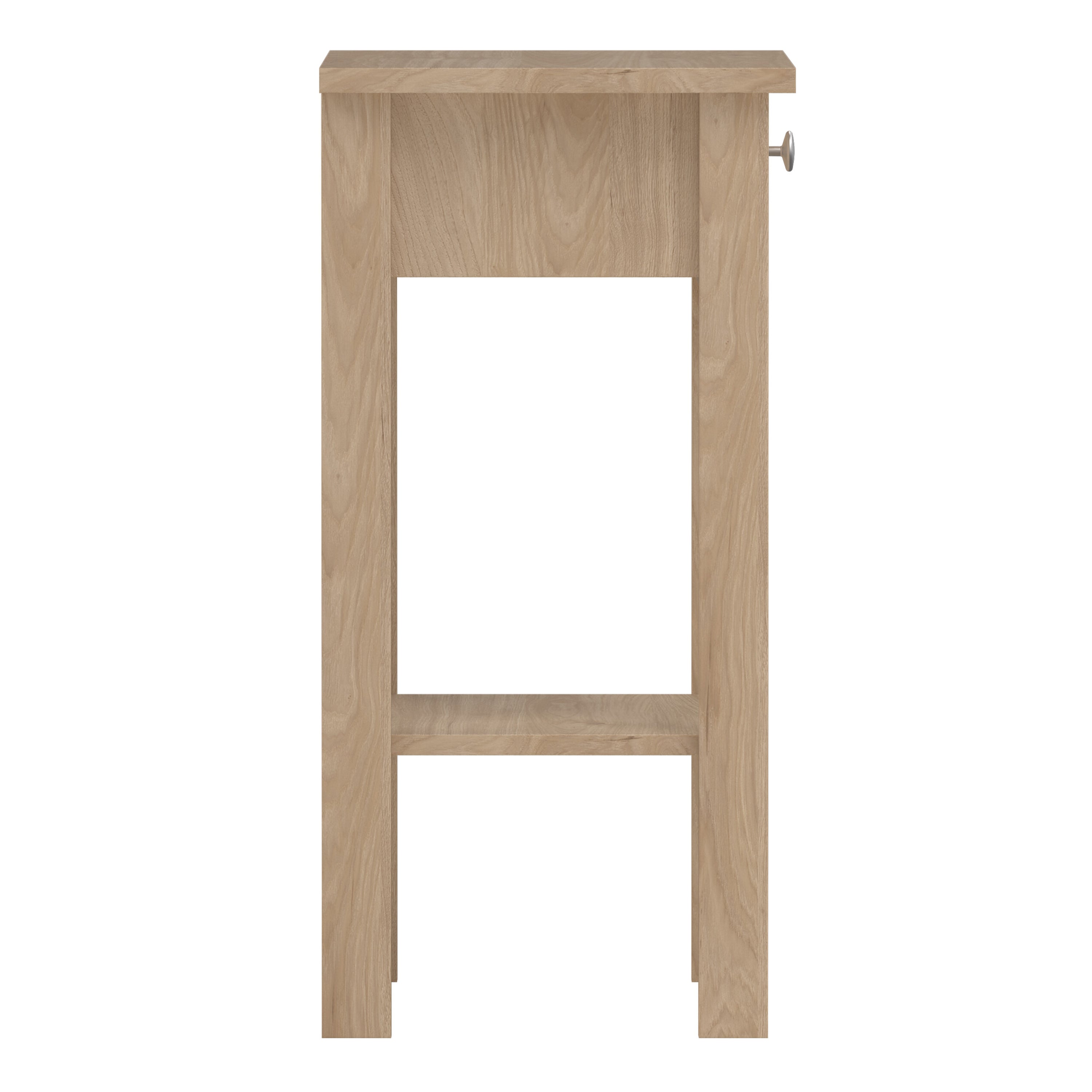 Maria Bedside Table with 1 Drawers in Jackson Hickory Oak