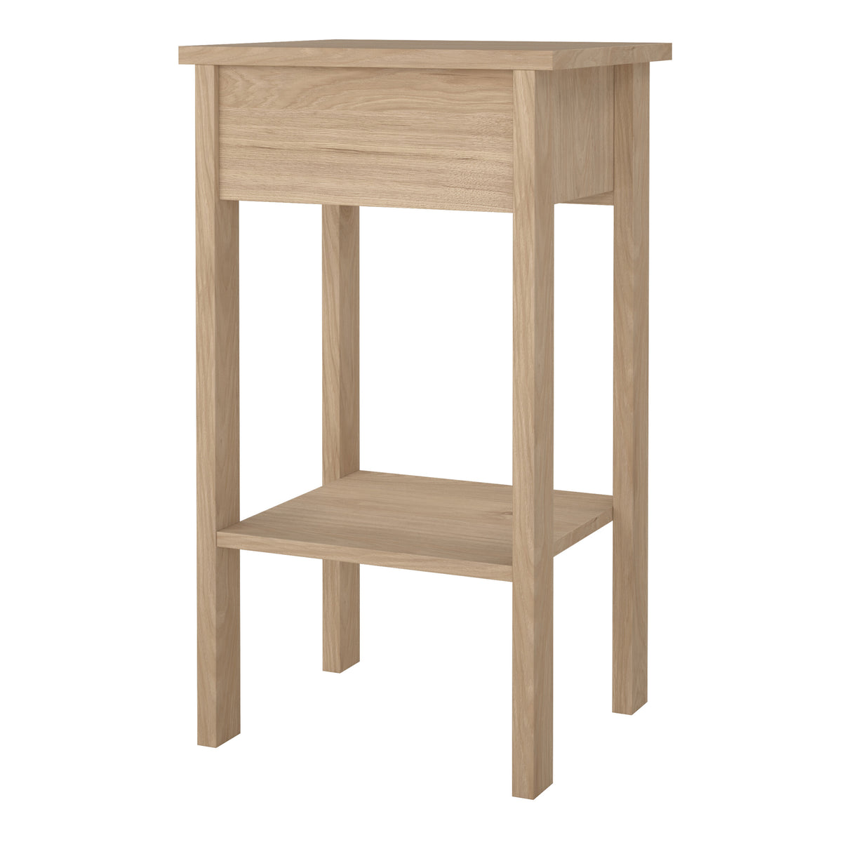 Maria Bedside Table with 1 Drawers in Jackson Hickory Oak