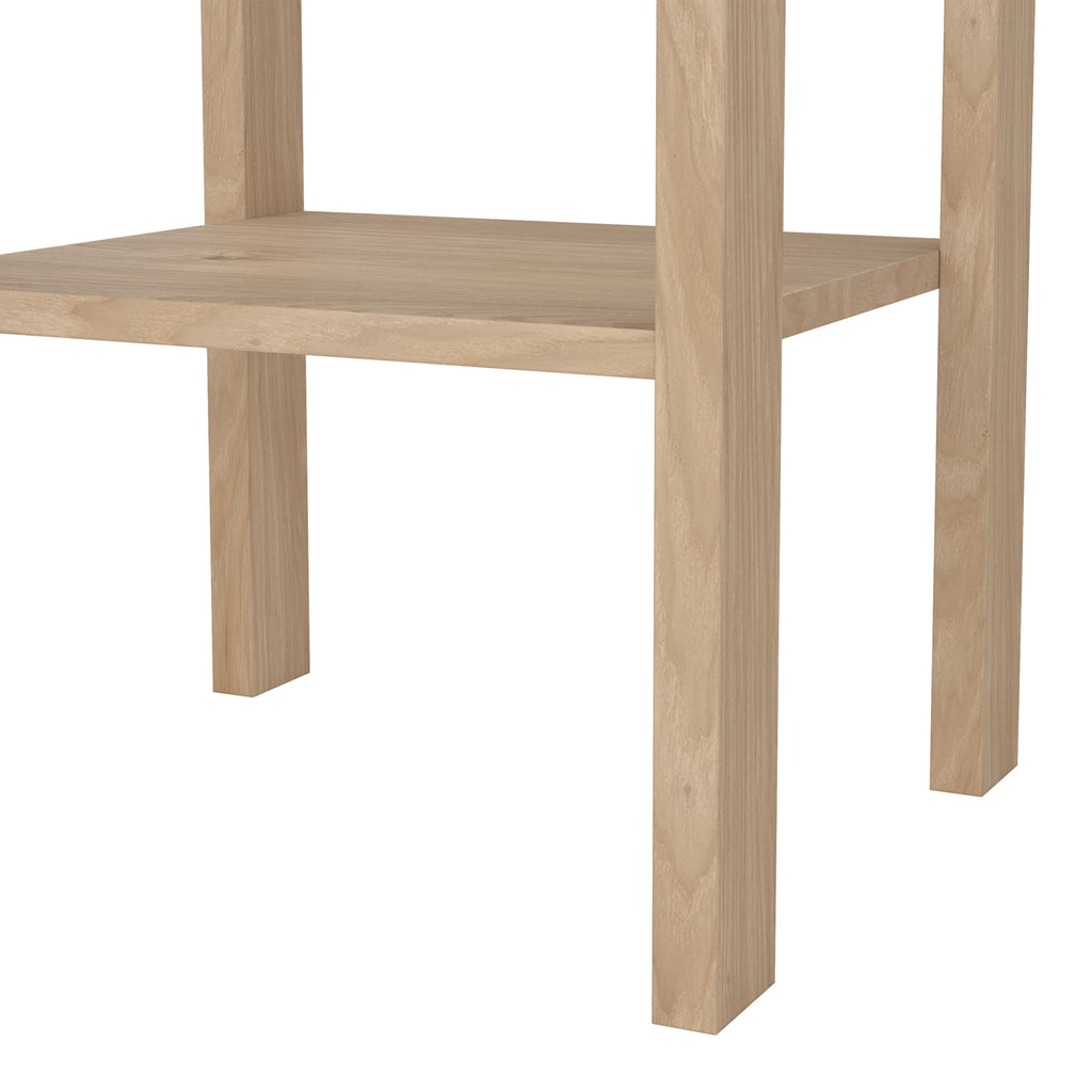 Maria Bedside Table with 1 Drawers in Jackson Hickory Oak