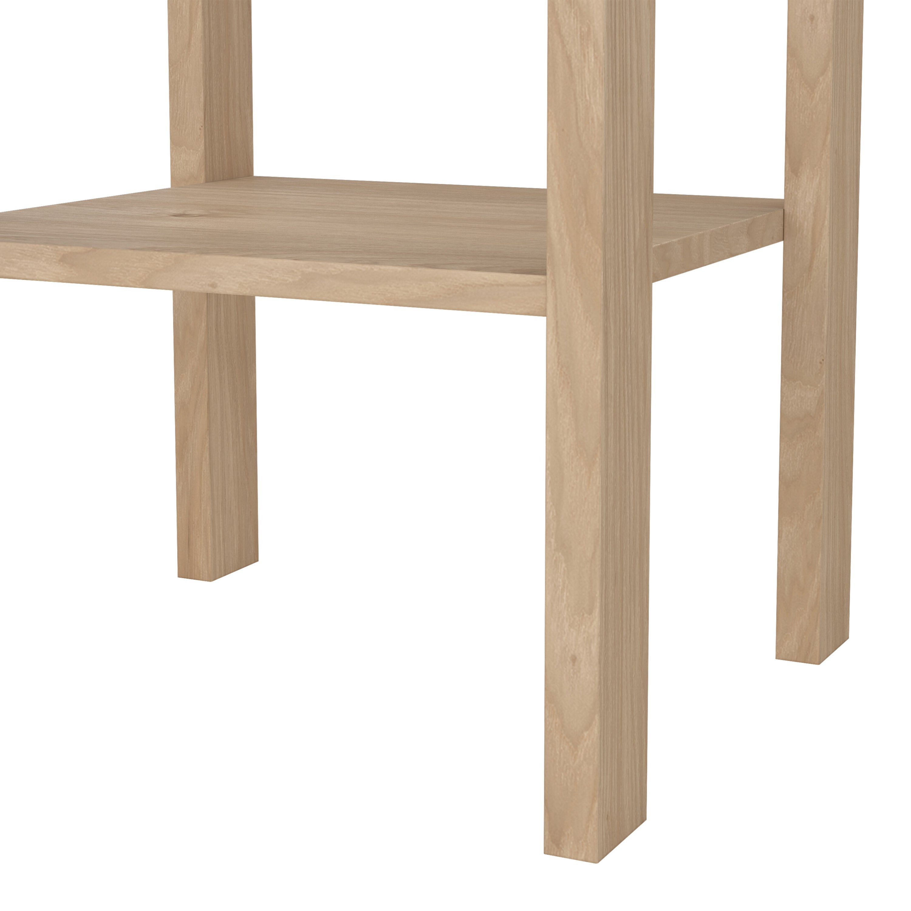 Maria Bedside Table with 1 Drawers in Jackson Hickory Oak