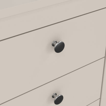 Maria Bedside Table 3 Drawers in Cashmere