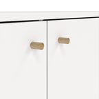 Carlisle Sideboard 2 Doors + 3 Drawers White