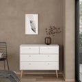 Carlisle Chest 2 + 2 Drawers White