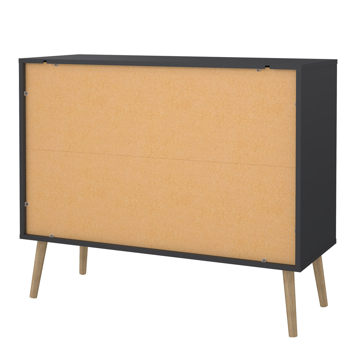 Carlisle Chest 2 + 2 Drawers Dark Grey