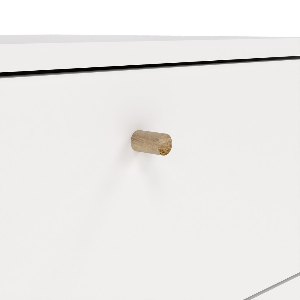 Carlisle Chest 5 Drawers White