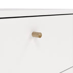 Carlisle Chest 5 Drawers White