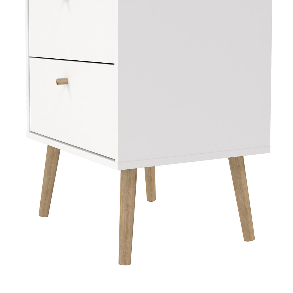 Carlisle Chest 5 Drawers White