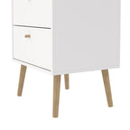 Carlisle Chest 5 Drawers White