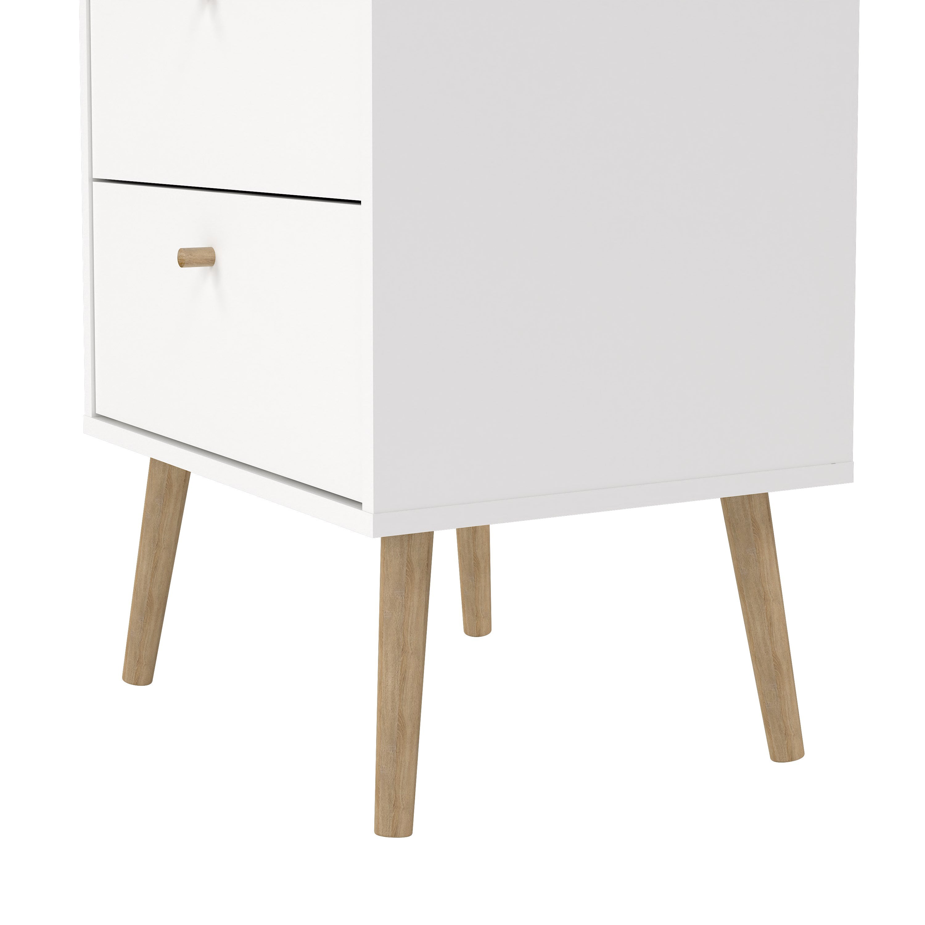 Carlisle Chest 5 Drawers White