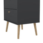 Carlisle Chest 5 Drawers Dark Grey