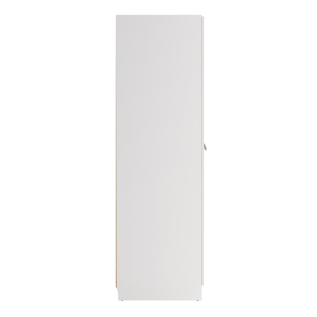 Brande Wardrobe with 3 Frame Doors in White