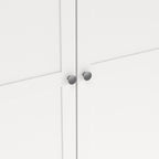 Brande Wardrobe with 4 Frame Doors in White
