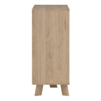 Isla 6 Drawers Double Dresser in Jackson Hickory and White