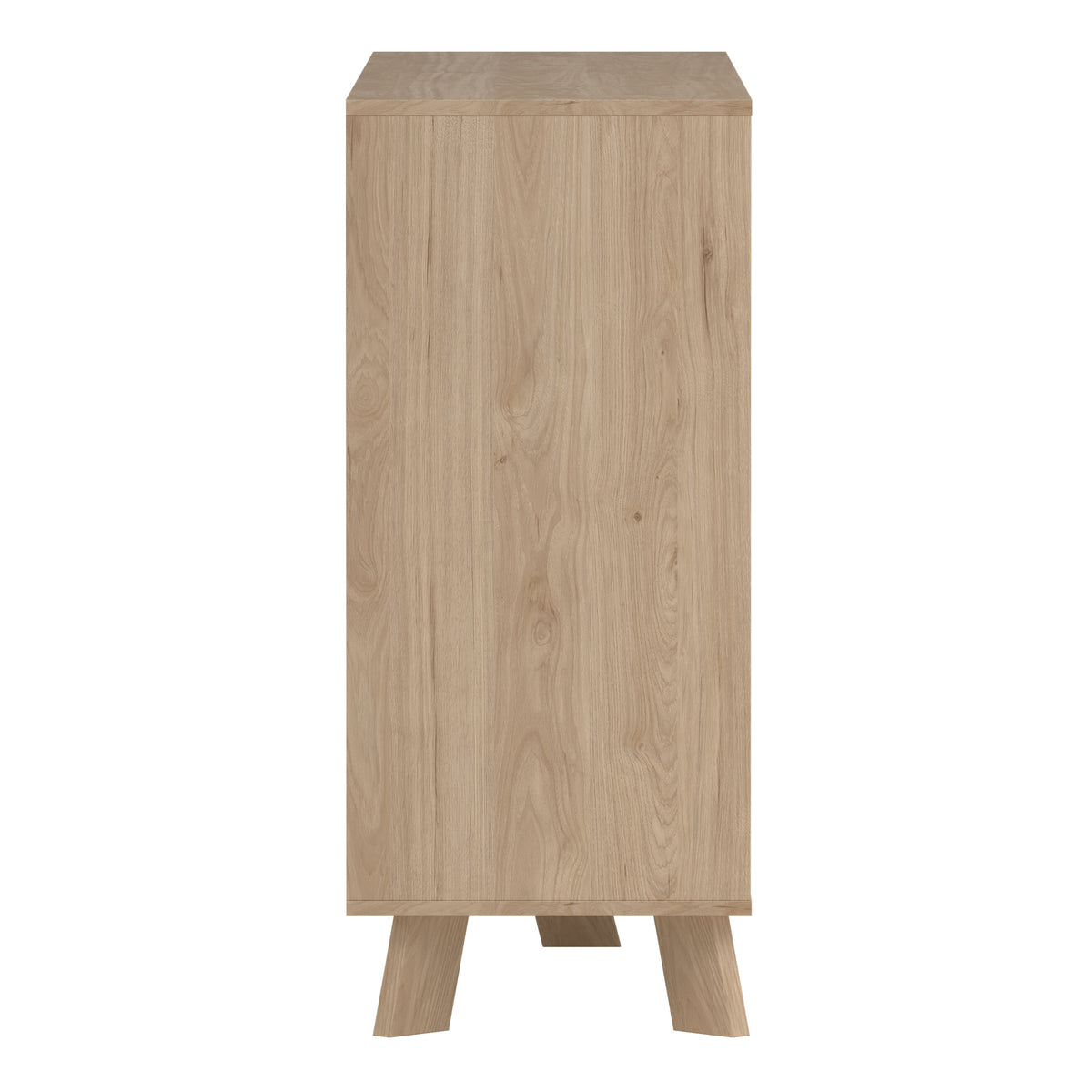 Isla 6 Drawers Double Dresser in Jackson Hickory and White