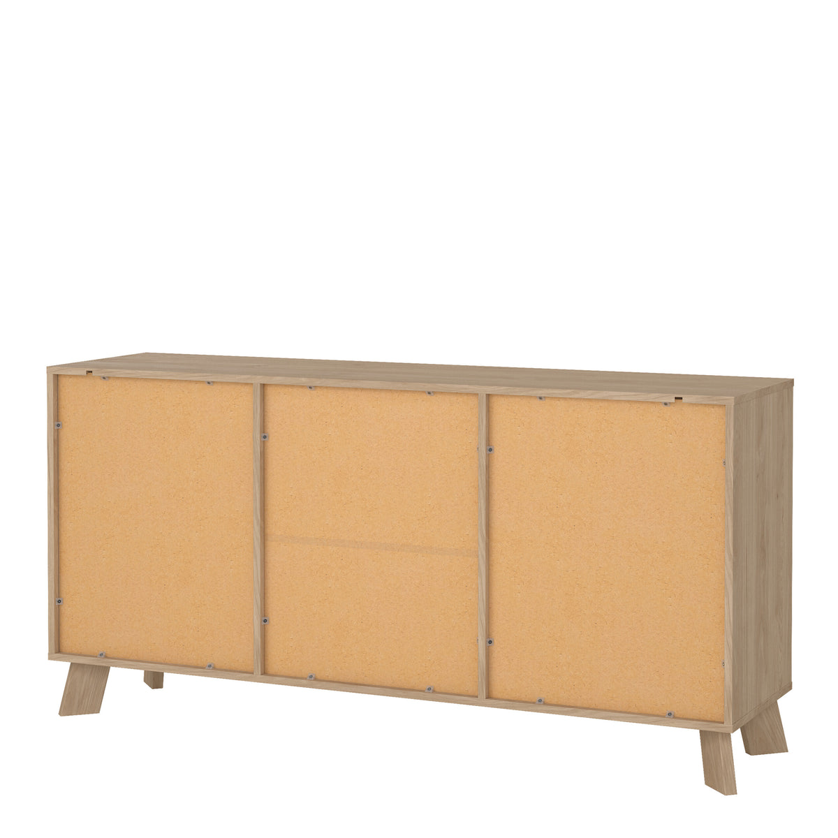 Isla Sideboard 2 Doors + 3 Drawers in Jackson Hickory and White