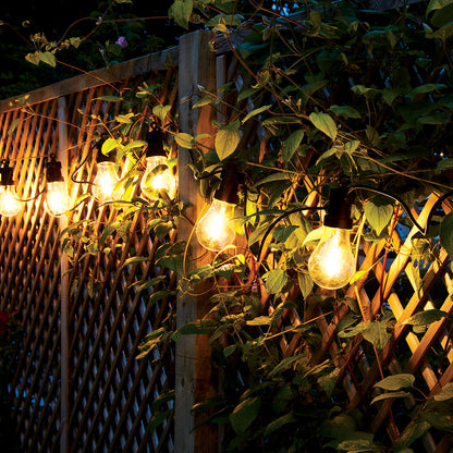 4lite Antheia Solar IP44 Festoon Outdoor String Lights - 5m