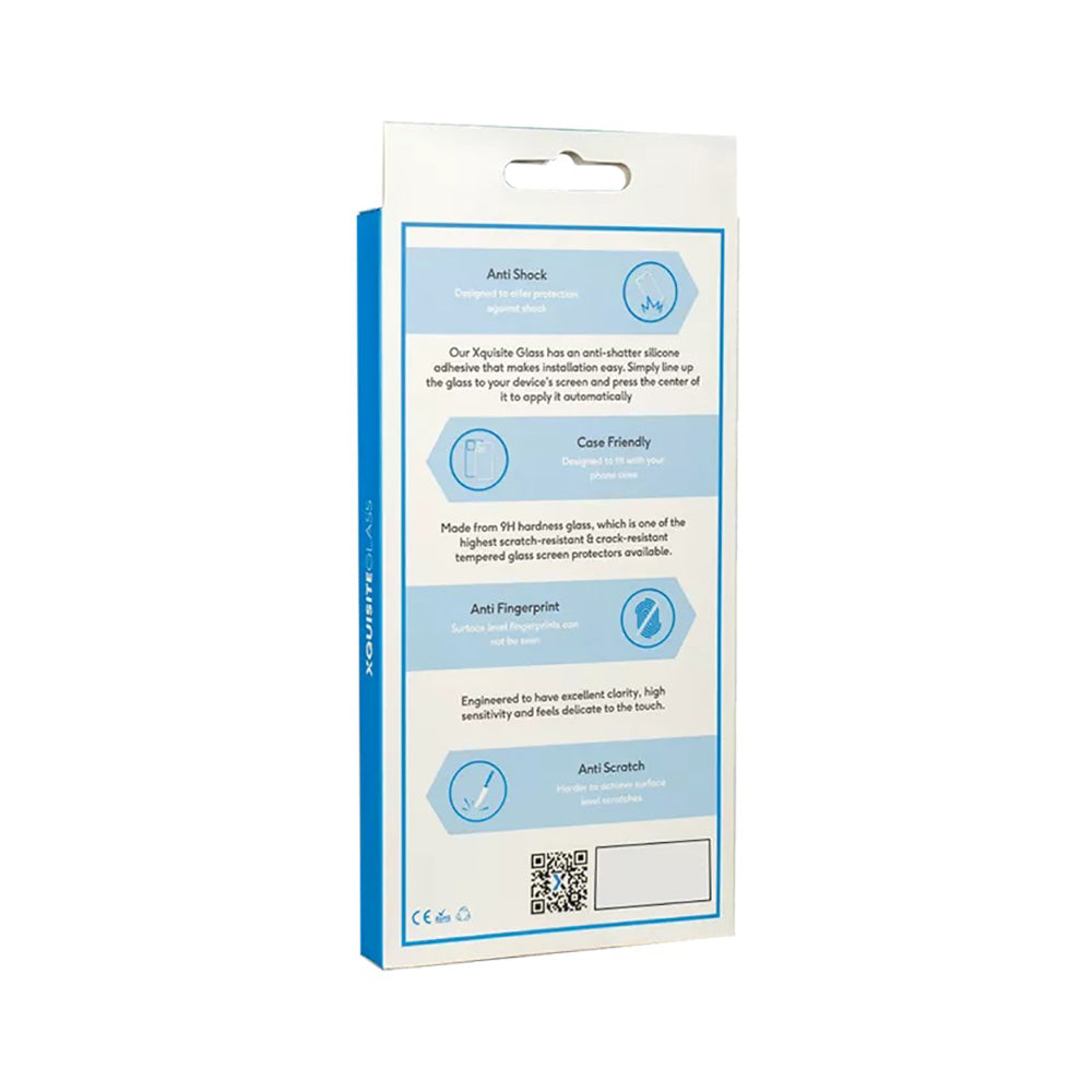 Xquisite 2D Glass Screen Protector Shield for iPhone 17, iPhone 17 Pro & iPhone 16 Pro