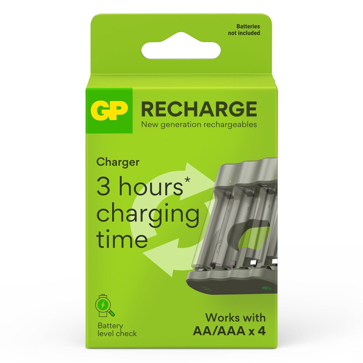 GP Recharge B441 AA / AAA USB Battery Charger