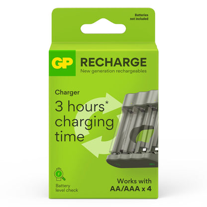 GP Recharge B441 AA / AAA USB Battery Charger