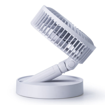 Status 6" Rechargeable USB Telescopic and Folding Desk Fan