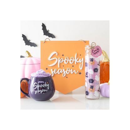 Orange Spooky Season Hanging Sign