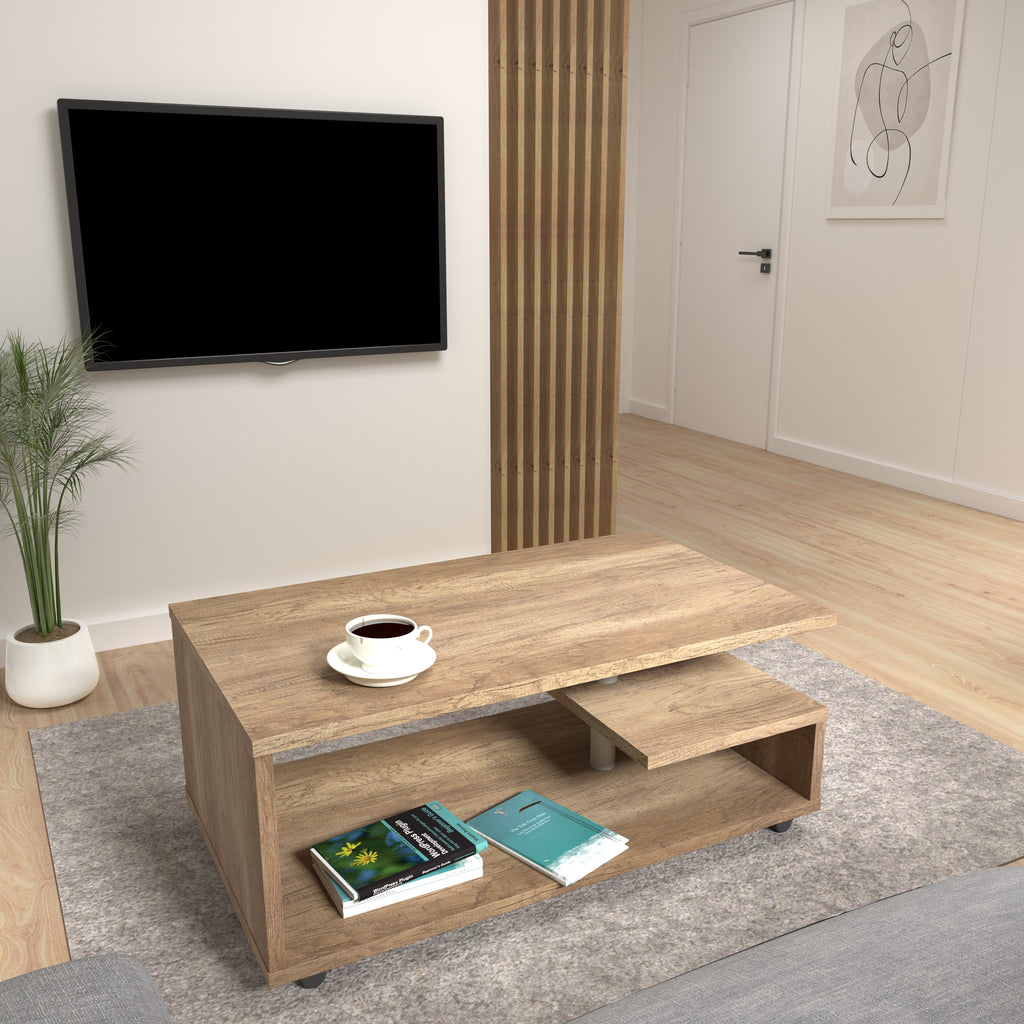 Baylee Coffee Table in Antique Oak