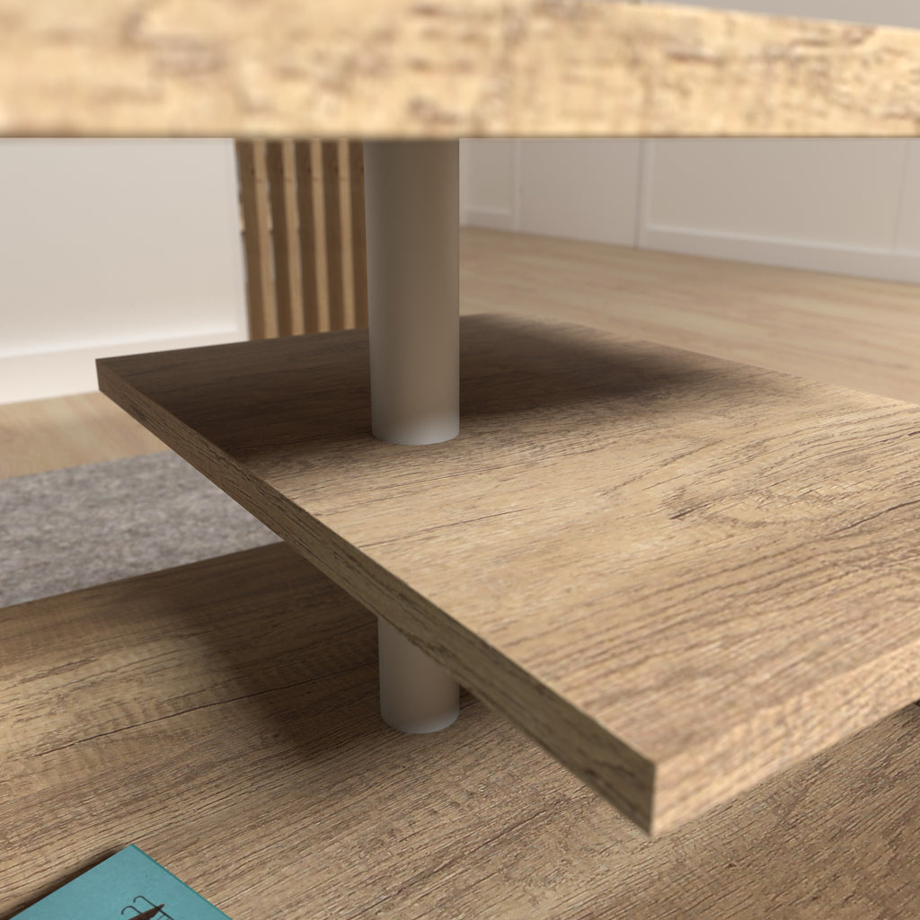 Baylee Coffee Table in Antique Oak