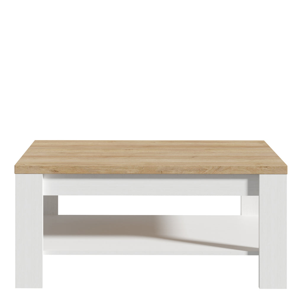 Balmoral Coffee Table in Riviera Oak/White