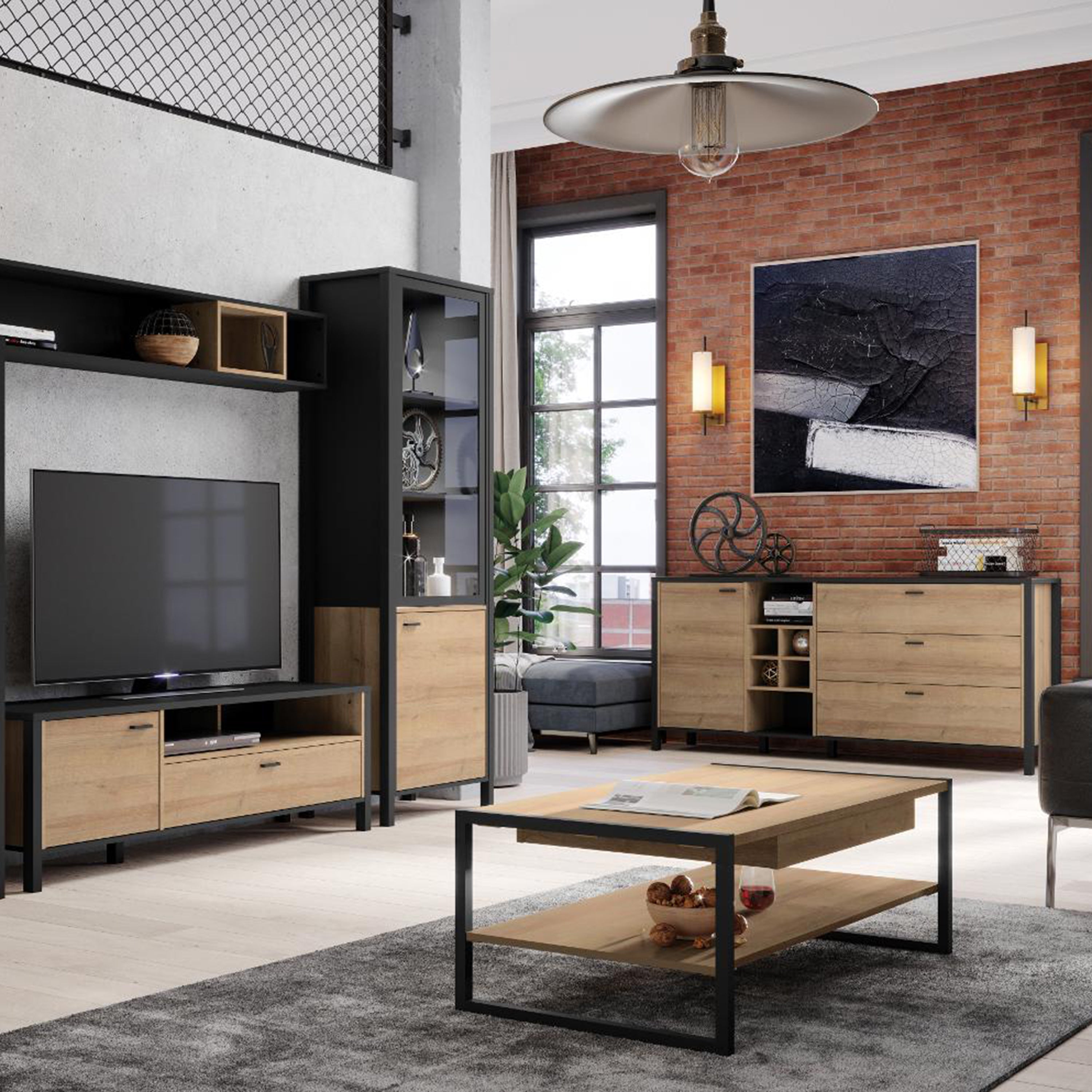 Hampton Coffee Table in Riviera Oak