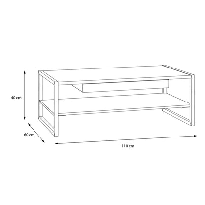 Hampton Coffee Table in Riviera Oak