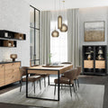 Hampton Dining Table in Riviera Oak