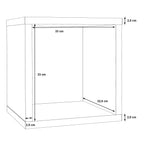 Maurice Singular Storage Unit in Matt White