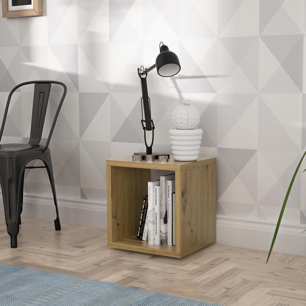 Maurice Singular Storage Unit in Artisan Oak