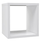 Maurice Singular Storage Unit in White High Gloss/White