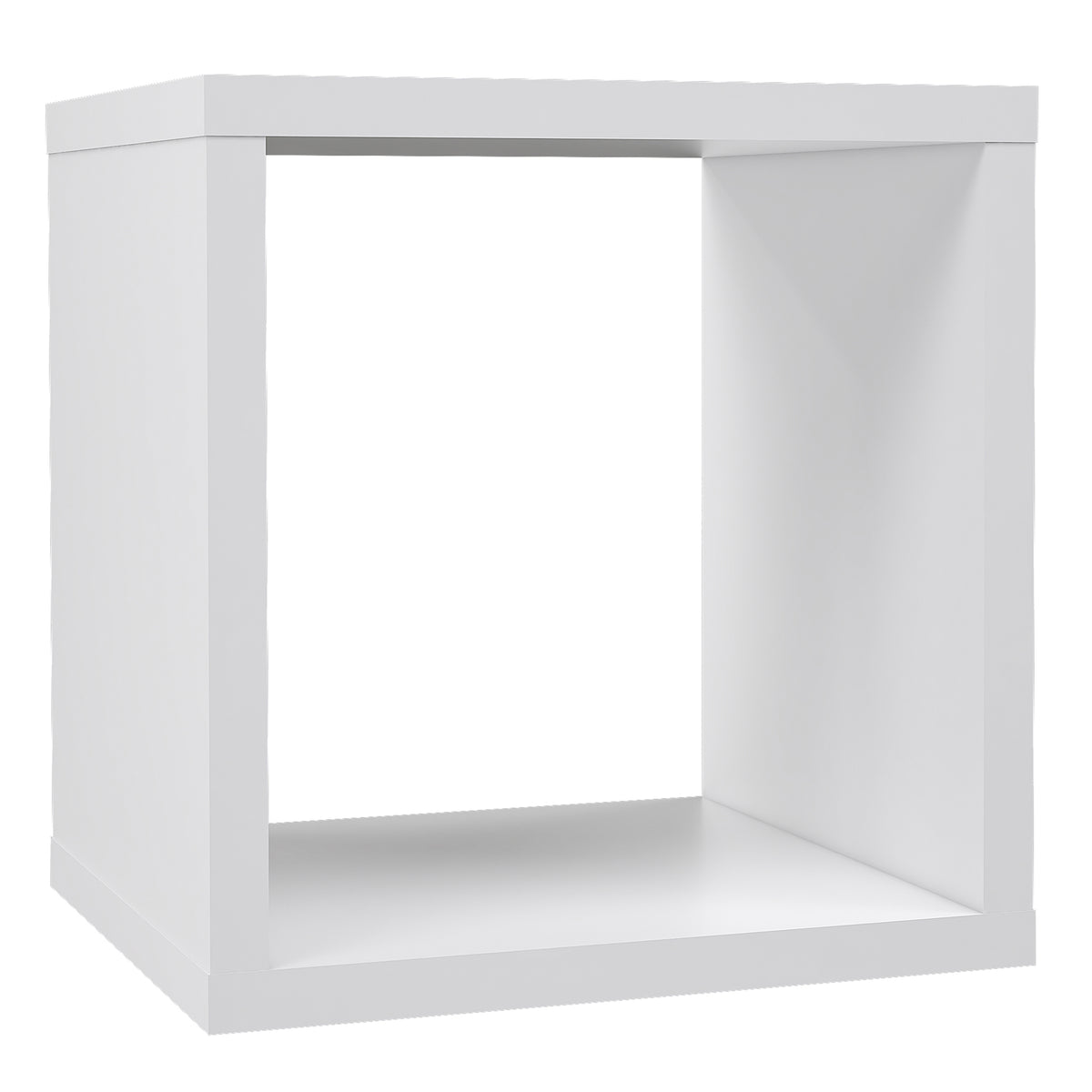Maurice Singular Storage Unit in White High Gloss/White