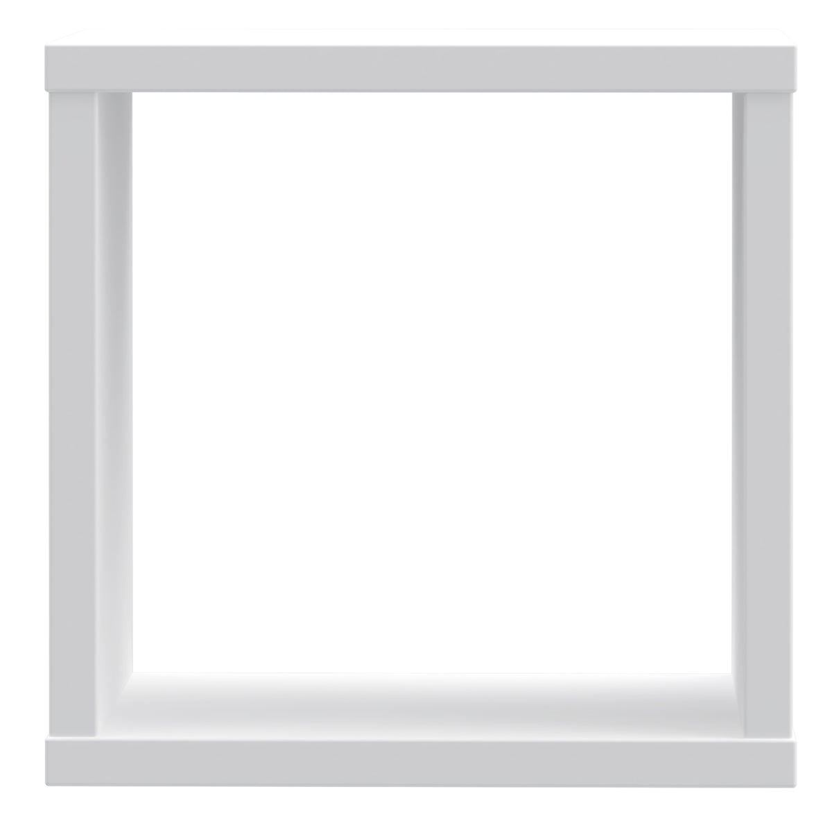 Maurice Singular Storage Unit in White High Gloss/White