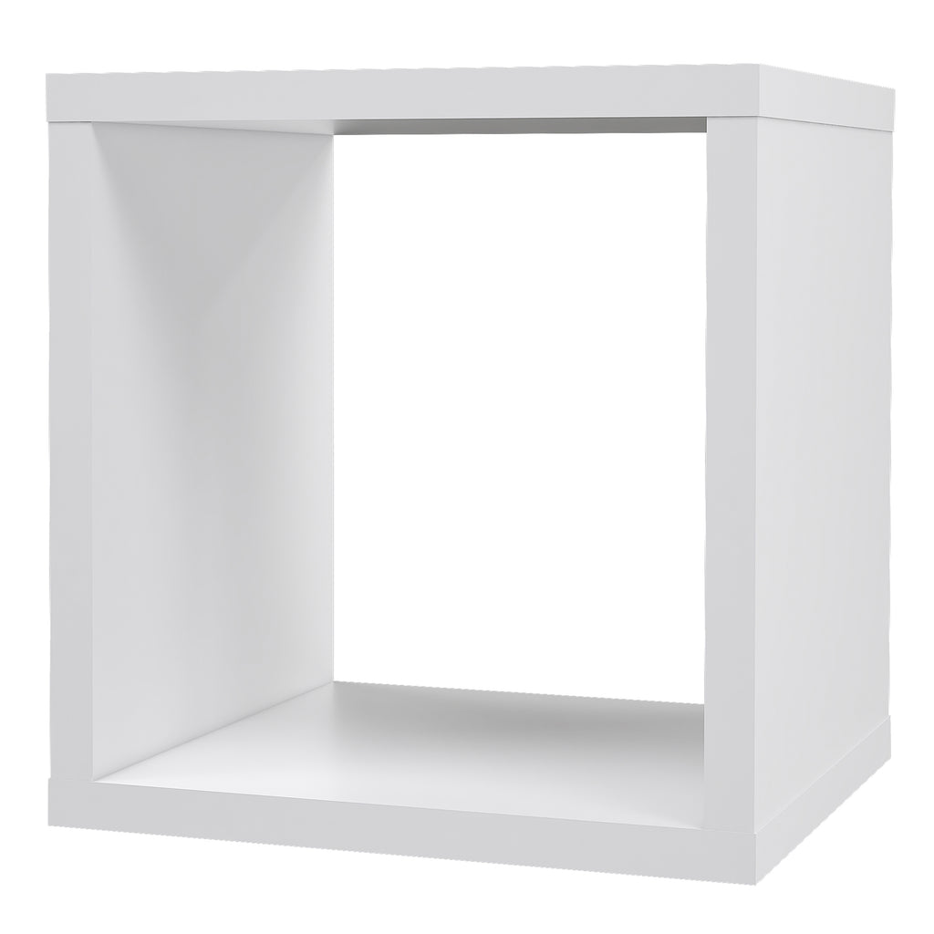 Maurice Singular Storage Unit in White High Gloss/White