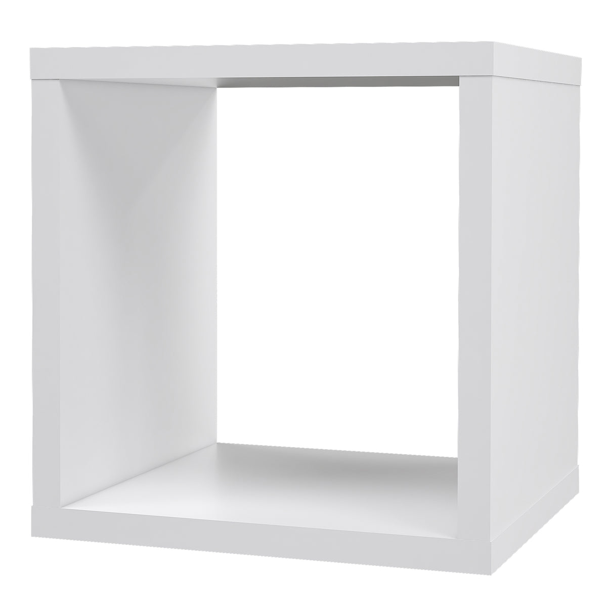 Maurice Singular Storage Unit in White High Gloss/White