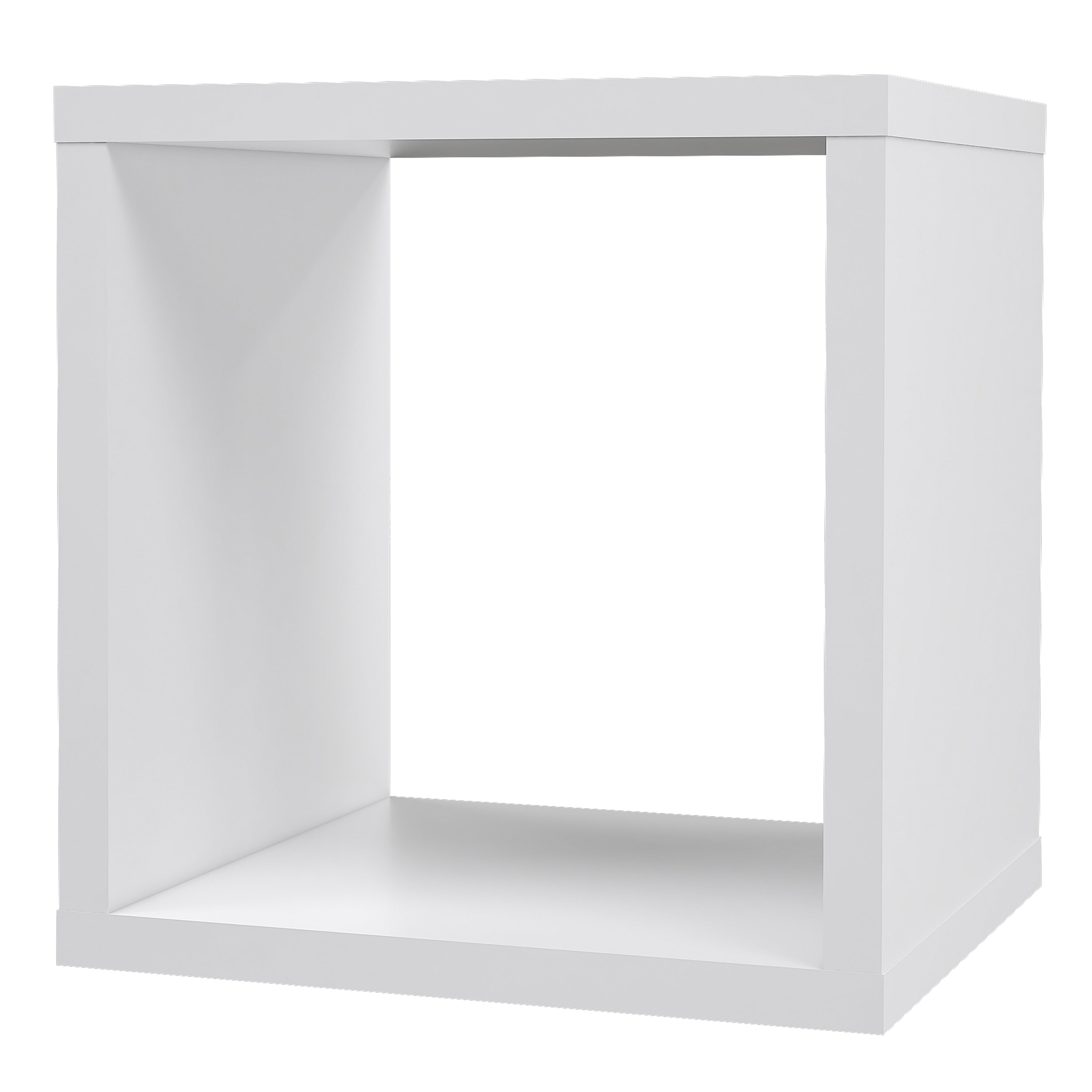 Maurice Singular Storage Unit in White High Gloss/White
