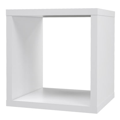 Maurice Singular Storage Unit in White High Gloss/White